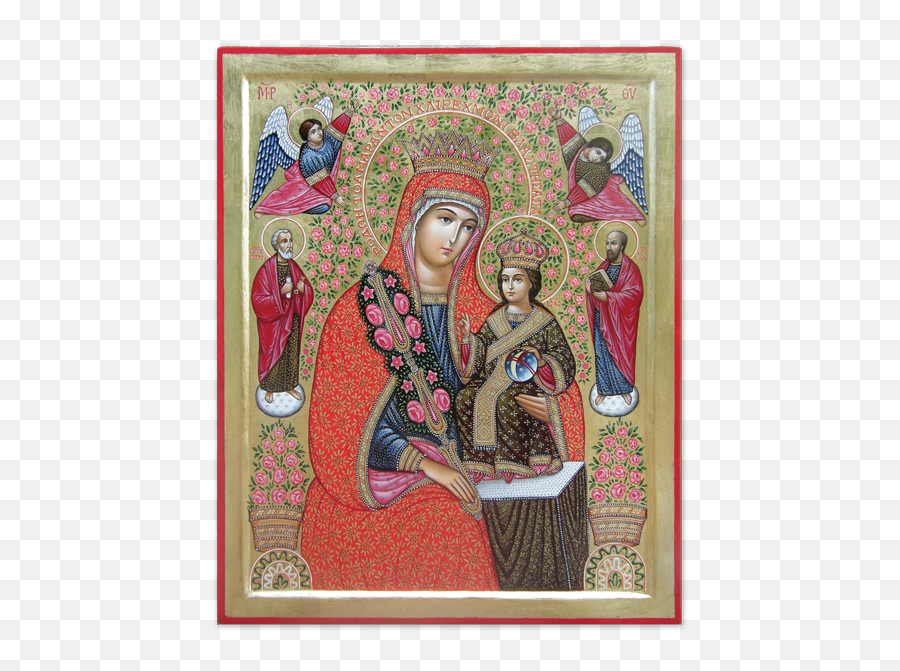 Hand - Picture Frame Png,Greek Virgin Mary Icon