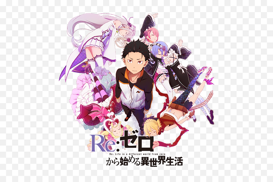 Anime - Re Zero Kara Hajimeru Isekai Seikatsu Png,Kiznaiver Icon