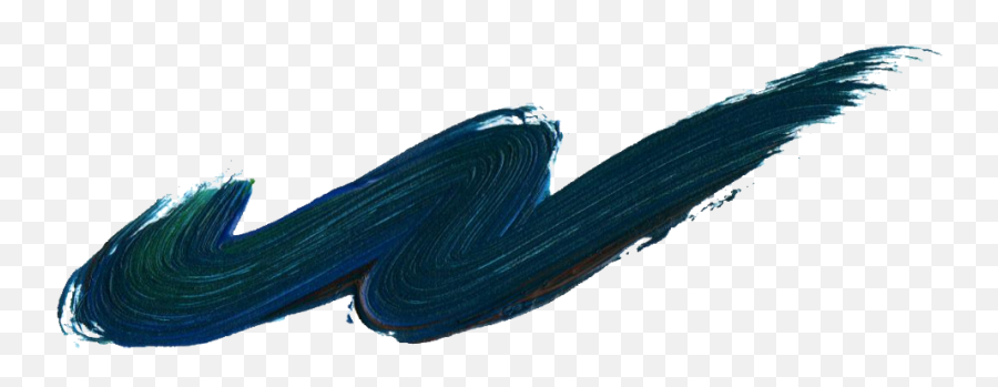 Dark Blue Paint Stroke Png 1 Image - Dark Blue Brush Stroke Transparent,Blue Paint Png