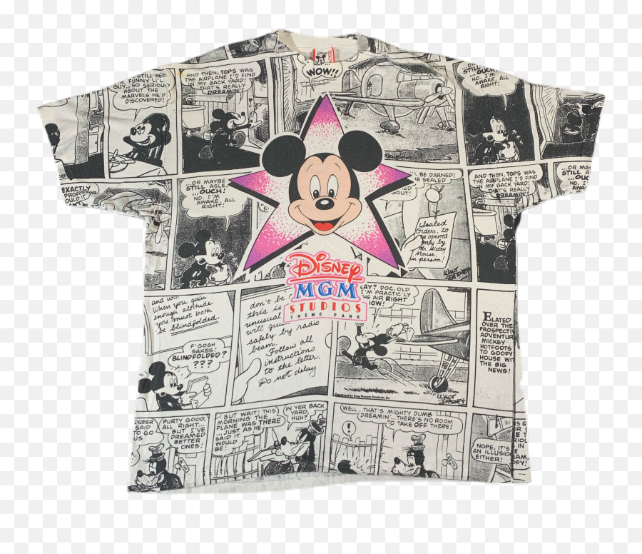 Vintage Mickey Mouse Disneymgm Studios T - Shirt Png,Mgm Icon