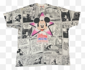 Vintage Mickey Mouse Disneymgm Studios T - Shirt png