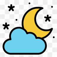 Night Free Vector Icons Designed By Iconixar - Icon Png,Sun Moon Icon