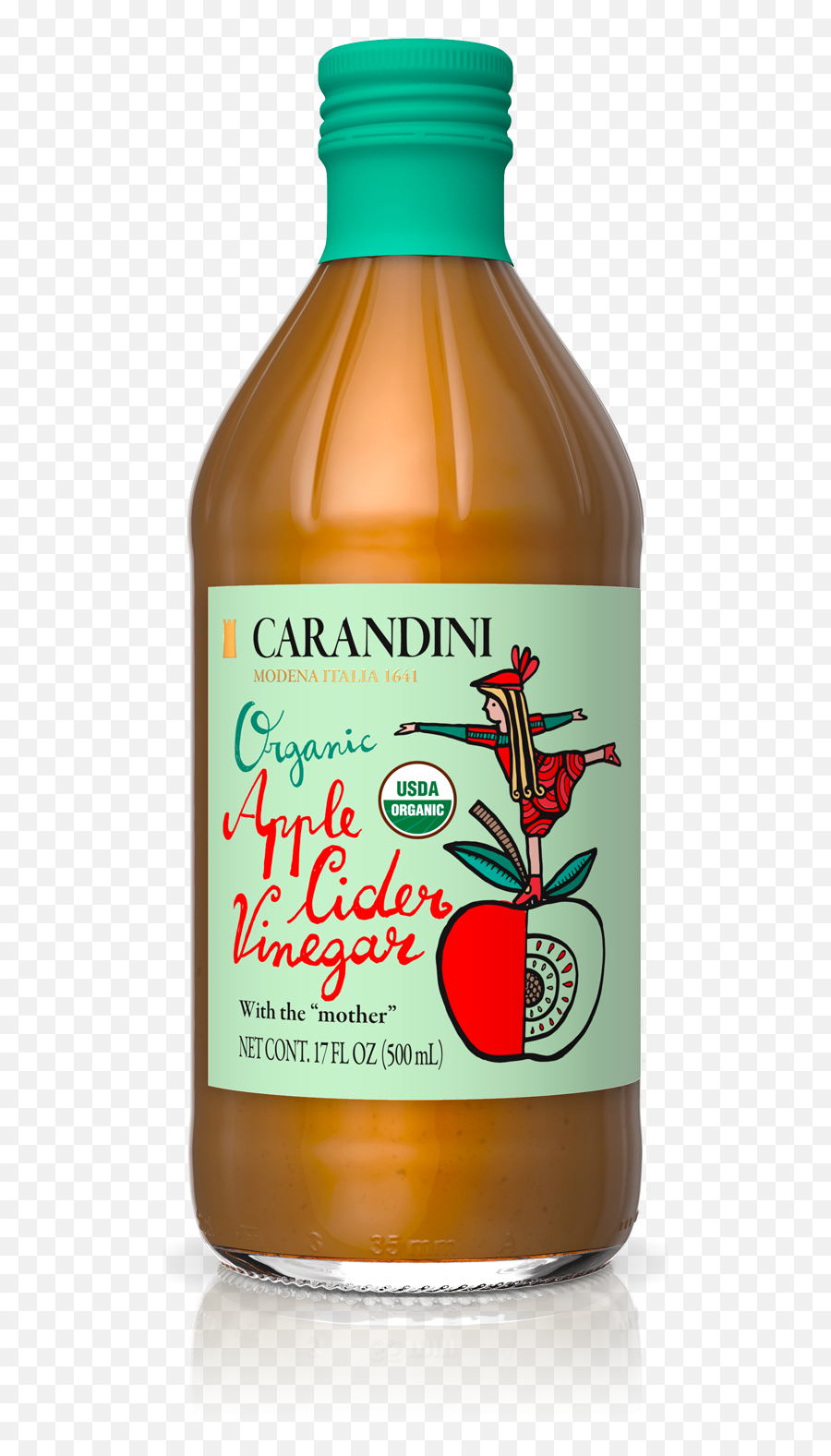 Carandini Organic Apple Cider Vinegar - Carandini Apple Cider Vinegar Png,Apple Juice Icon