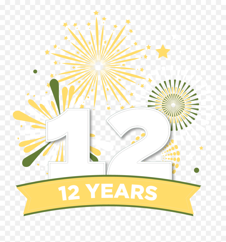 Icon Template - 1080x120012years03 Future2 Foundation 5th Anniversary Png,New Years Day Icon