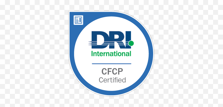 Cfcp - Certification Dri International Certified Business Continuity Professional Png,Business Continuity Icon
