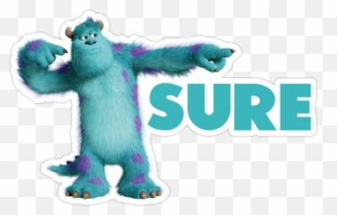 Download Hd Viber Sticker Monsters University - Soli James P Sullivan Monsters University Png,Monster Inc Png