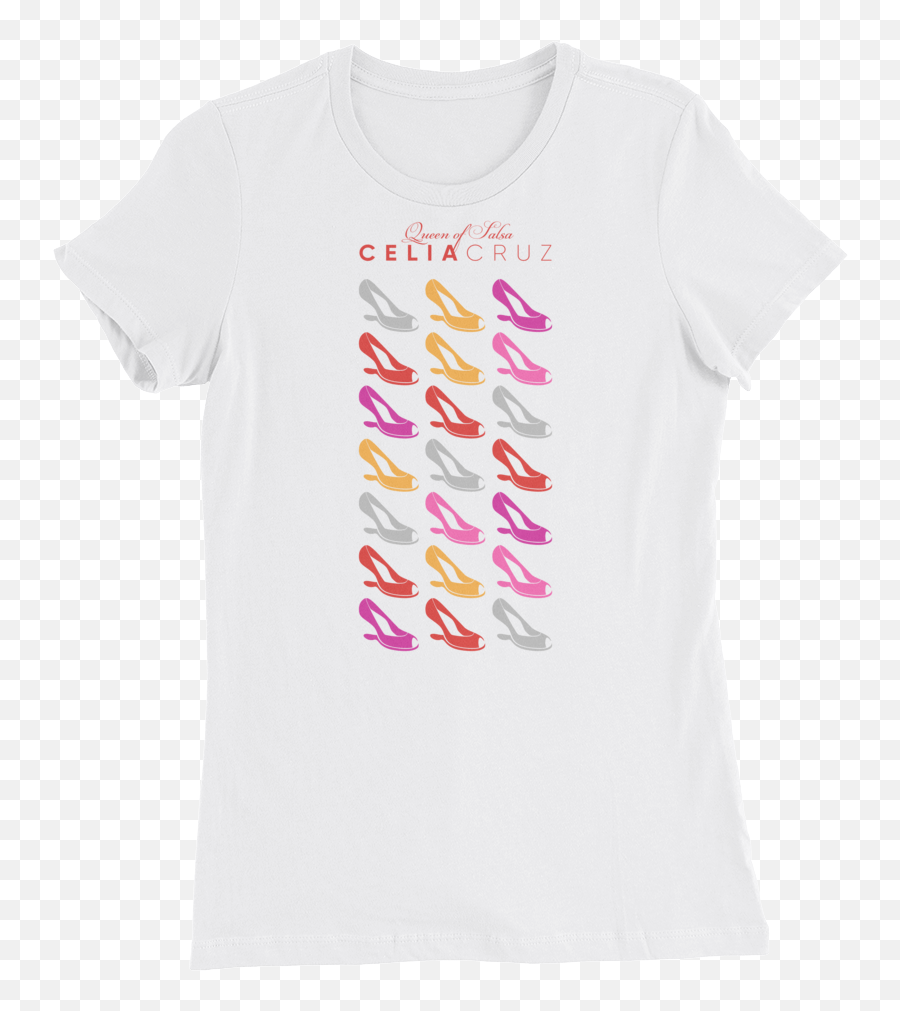 Women Graphic Tee Shoes Print Short Sleeve T - Womens Graphic Tee Shirts Png,Shoe Print Png