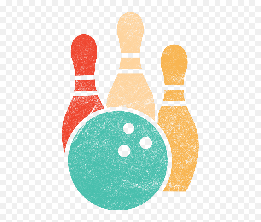 Vintage Bowling Bowler Throw Pillow For Sale By Michael S - Solid Png,Bowling Pin Icon