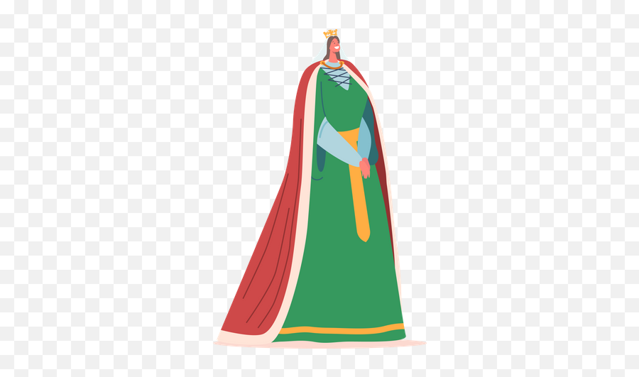 Best Premium Beautiful Medieval Queen In Royal Crown - Illustration Png,Ancient Royal Priest Icon