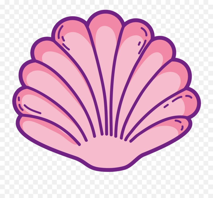 Lovely Seashell Clipart Transparent - Clipart World Shell Cartoon Png,Sea Shell Icon