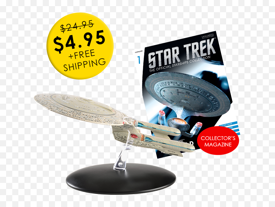 Official Star Trek Starship Collection Eaglemoss - Telecommunications Engineering Png,Star Trek Enterprise Icon