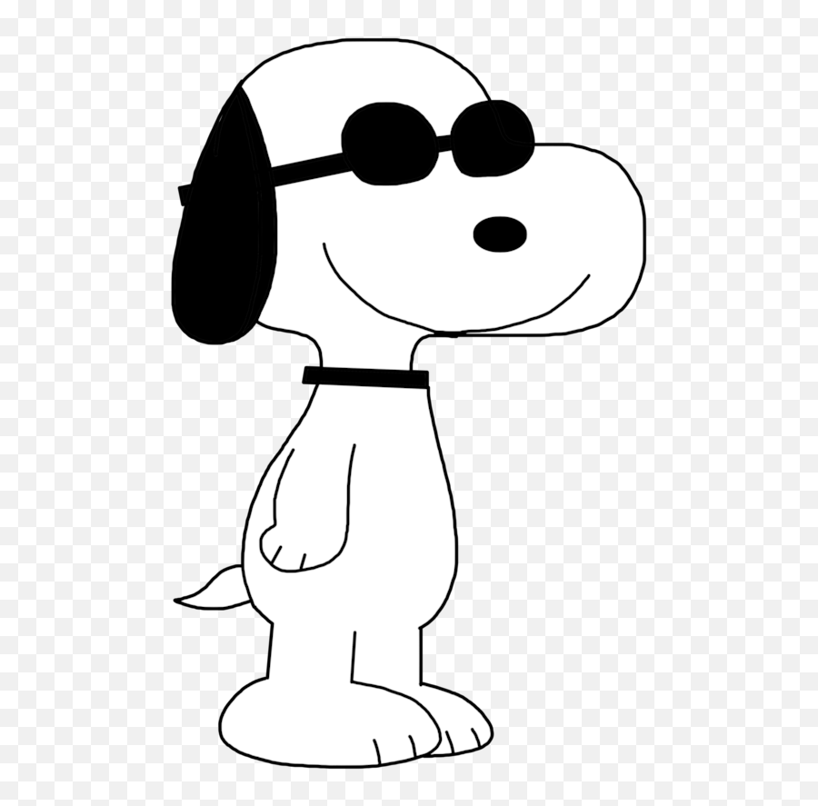 Snoopy Png Cartoon - Snoopy Eyeglasses,Swag Png