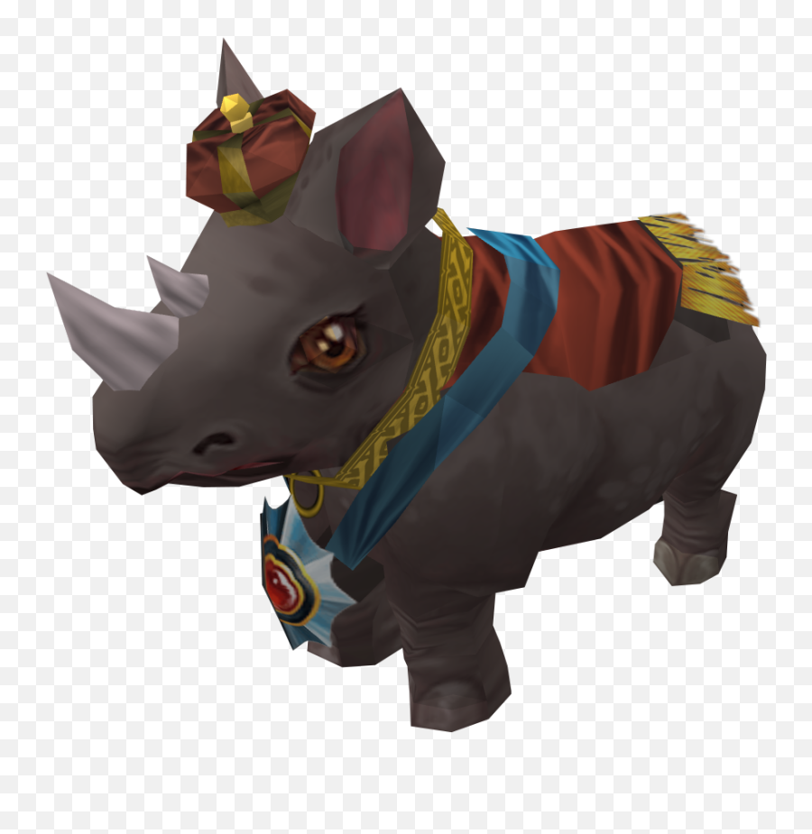 Black Royal Rhino - The Runescape Wiki Black Rhinoceros Png,Rhino Png