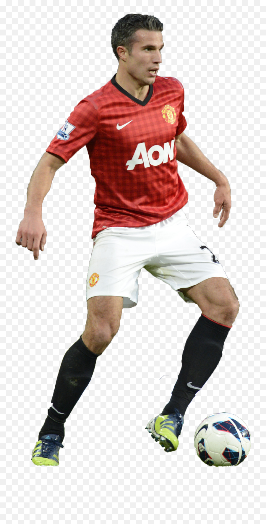 Manchester United Fc Football Renders 1075593 - Png Robin Van Persie Png,Manchester United Png