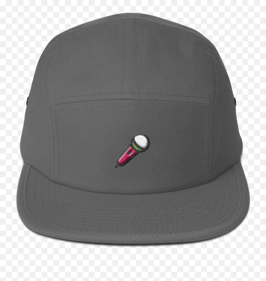 Embroidered Panel Cap - Mic Icon Fedora Png,Mic Icon Png