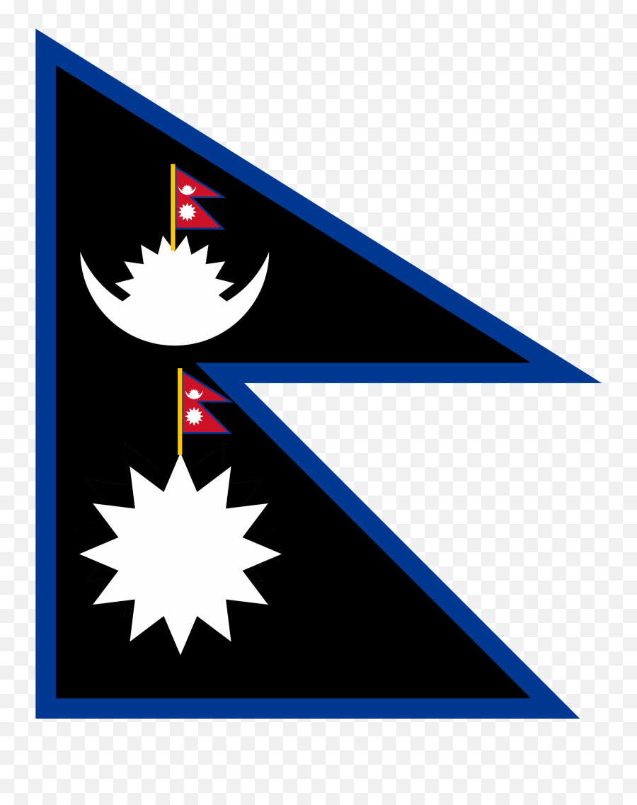 Nepal Space Exploration Flag - Nepal Flag Png,Nepal Flag Png