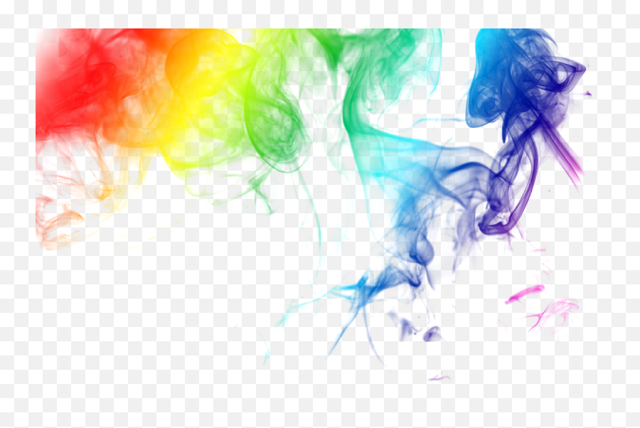 Rainbow Colored Smoke Png - Rainbow Smoke Png,Colored Smoke Png