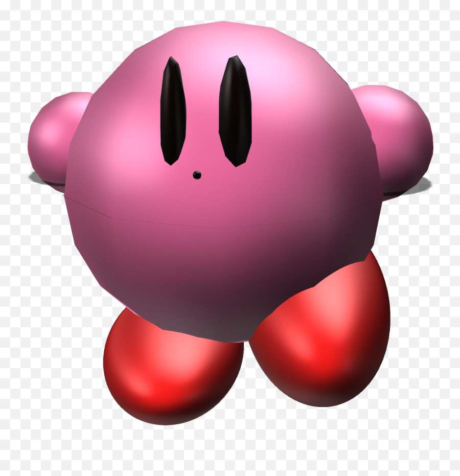 I Made A Kirby 3d Model - Cartoon Png,Kirby Png