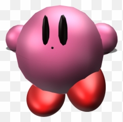 I Made A Kirby 3d Model - Cartoon Png,Kirby Png