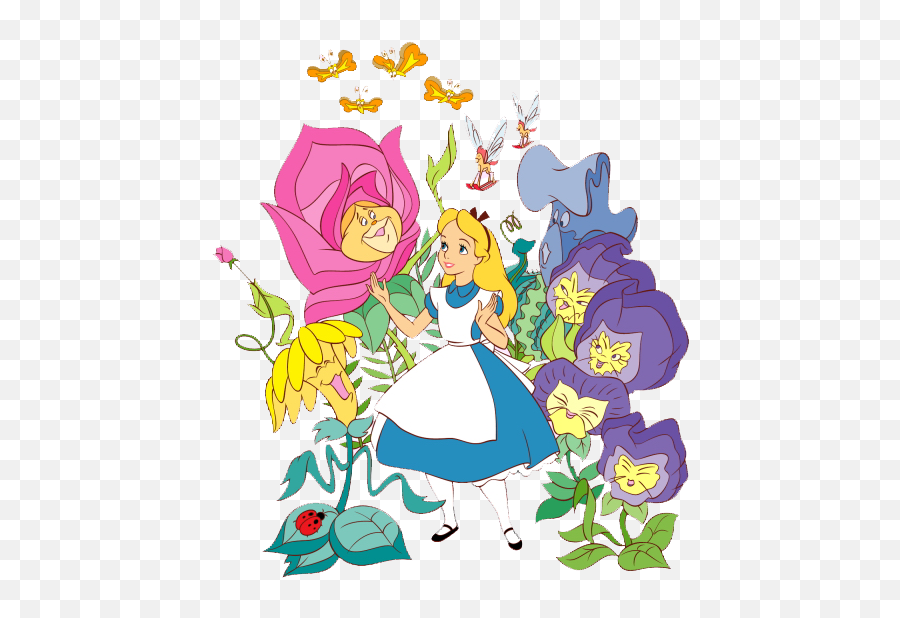 Alice In Wonderland Vector Transparent - Alice In Wonderland Illustration Png,Alice In Wonderland Png