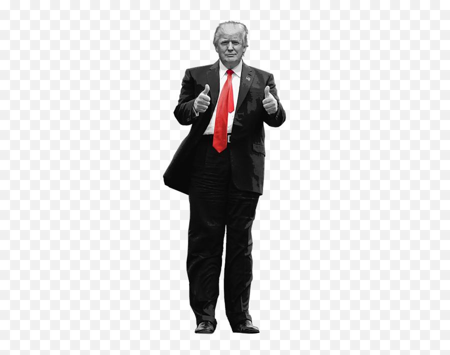 Donald Trump For President 2016 Usa Thumbs Up T - Shirt Portable Network Graphics Png,Donald Trump Transparent