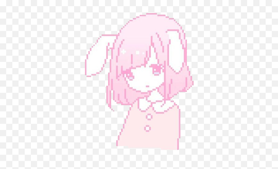 Cute Png Pngs Pixel Pixelart Kawaii - Cute Aesthetic Anime Bunny Girl,Cute Pngs