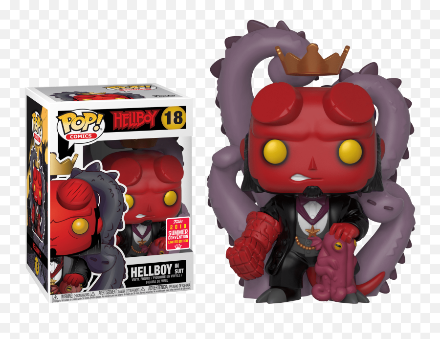 The Toys Of Hellboy - Funko Pop Hellboy Sdcc Png,Hellboy Png