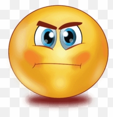 Gradient Angry Emoji Png Hd - Transparent Background Logo