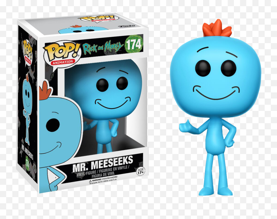 Morty - Funko Pop Mr Meeseeks Png,Mr Meeseeks Png