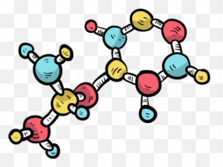 Transparent Png Svg Vector File - Molecula Png,Molecule Png