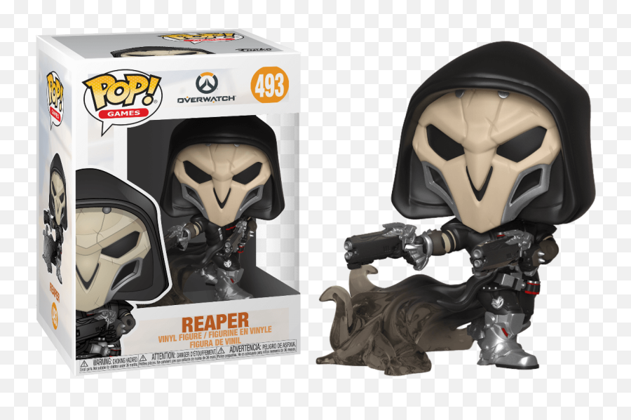 Overwatch Reaper Vinyl Figure - Funko Pop Overwatch Reaper Png,Reaper Overwatch Png