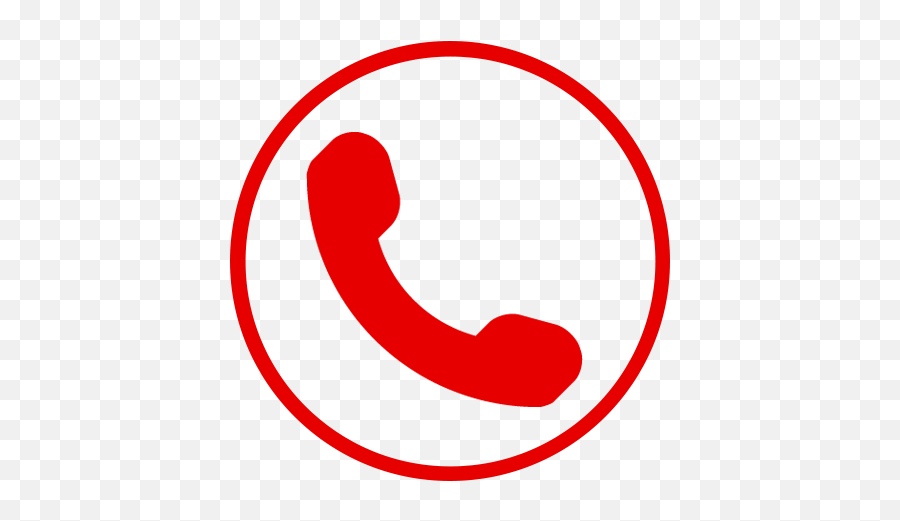 Phone Call Icon Png - Phone Call Red Logo Transparent,Phone Clipart Png
