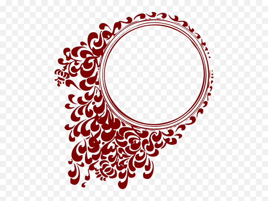 Red Circle Frame Png Picture 1863991 - Circle Frame Hd Png,Red Frame Png