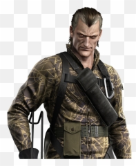 Snake Eater 3d Render Transparent - Big Boss png