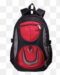 Transparent School Bag - School Bag Image Download Png,Back Pack Png