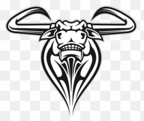 Vinyl Black And White Bull Symbol - Savis Logo Png Cerveza,Black Bulls Logo