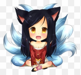 Ahri Png - Chibi Ahri Png,Ahri Png
