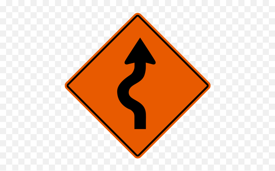 Winding Road Sign Png 3 Image - Stock Illustration,Road Sign Png