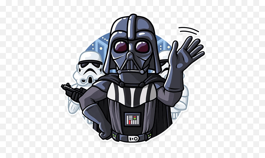 Darth Vader Sticker Package For Telegram - Illustration Png,Darth Vader Png