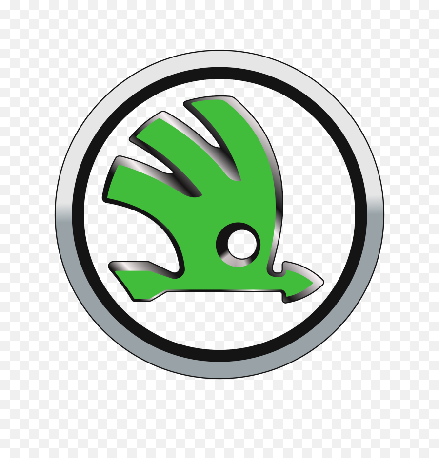 Škoda Logo Car Symbol Meaning - Skoda Logo Png,Green Circle Logo