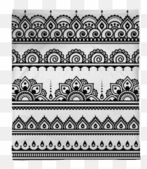 Mehndi Indian Henna Tattoo Seamless Pattern Design Elements Plush Blanket U2022 Pixers We Live Change - Pattern png