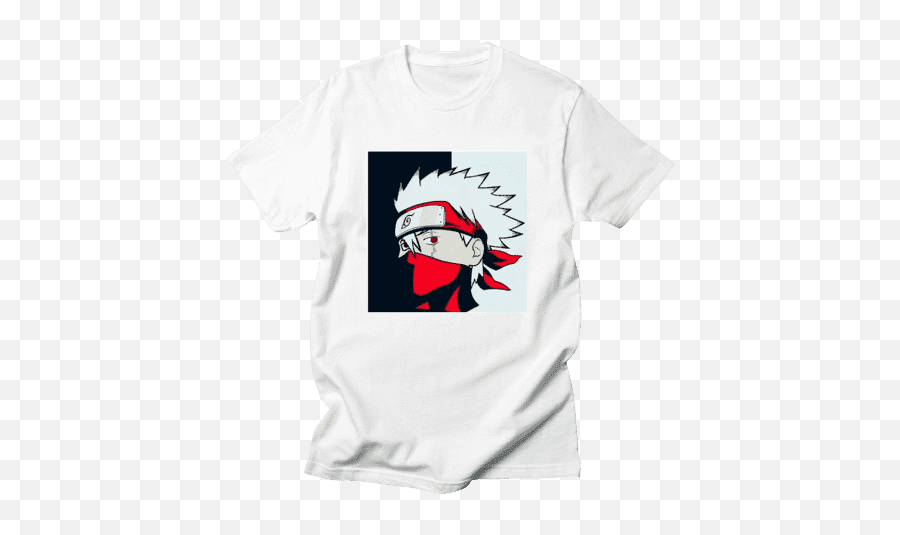 Naruto Anime Kakashi Hatake T Shirt Png