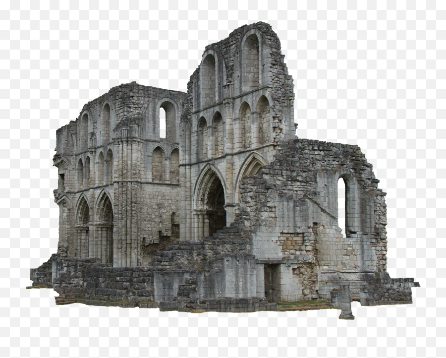 Ruins Gothic Medieval Architecture Fortress Castleruins - Roche Abbey Png,Gothic Png