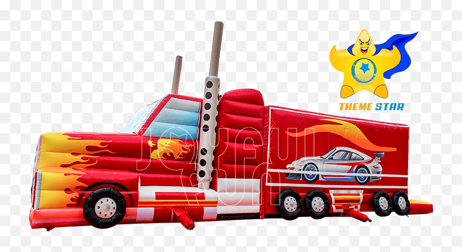 Good Quality Optimus Prime Red Big Inflatable Truck Obstacle - Model Car Png,Optimus Prime Png