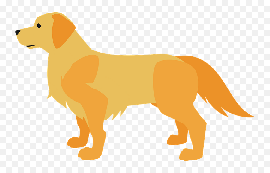 Golden Retriever Dog Animal Clipart Free Download Png