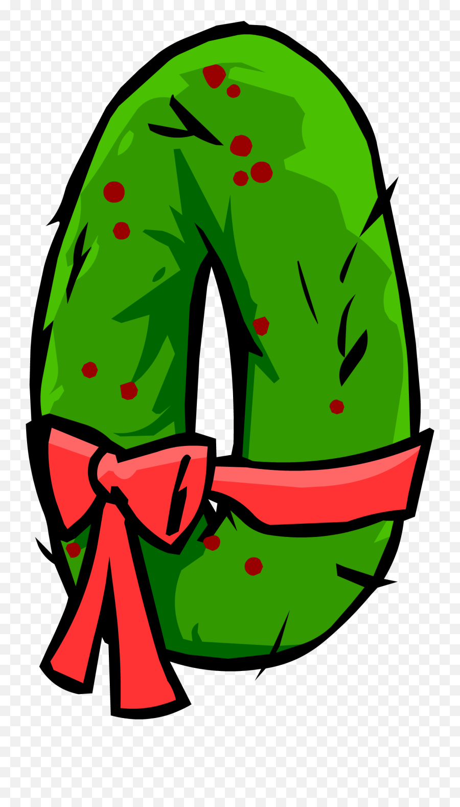 Download Hd Christmas Wreath Sprite 003 - Wreath Transparent Wreath Png,Christmas Wreath Png
