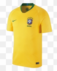 Brazil World Cup 2018 Home Jersey - Brazil Soccer Jersey 2018 Png,World Cup 2018 Png