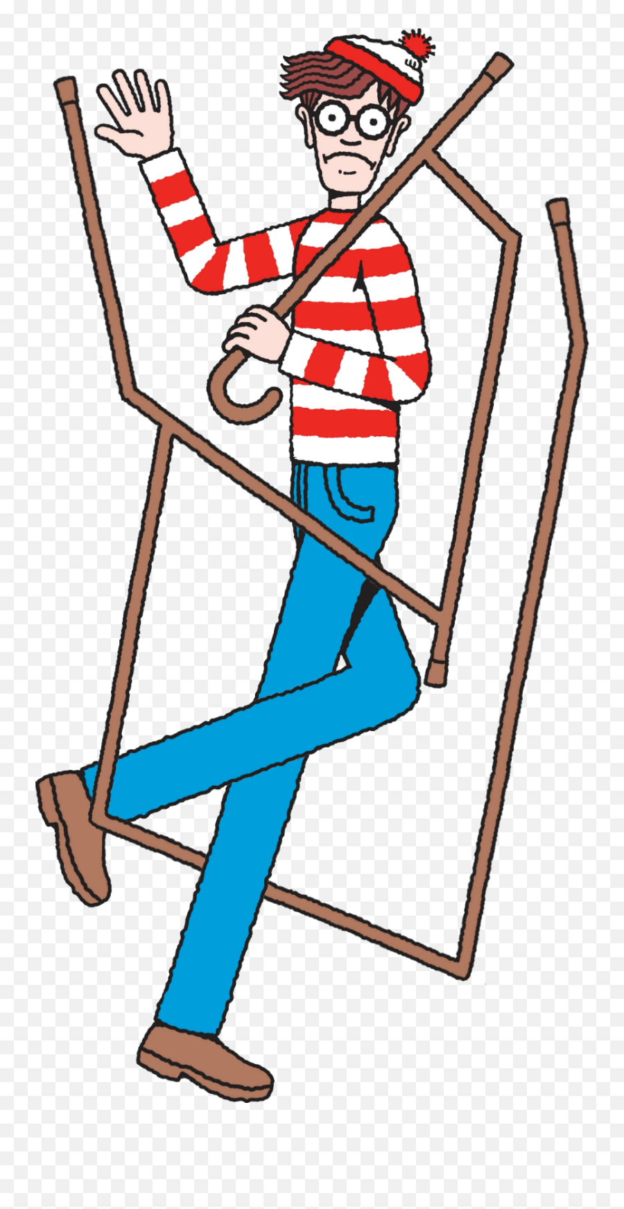 Wally Waldo Lifesize Cardboard - Easy Halloween Costumes With Regular Clothes Png,Waldo Png