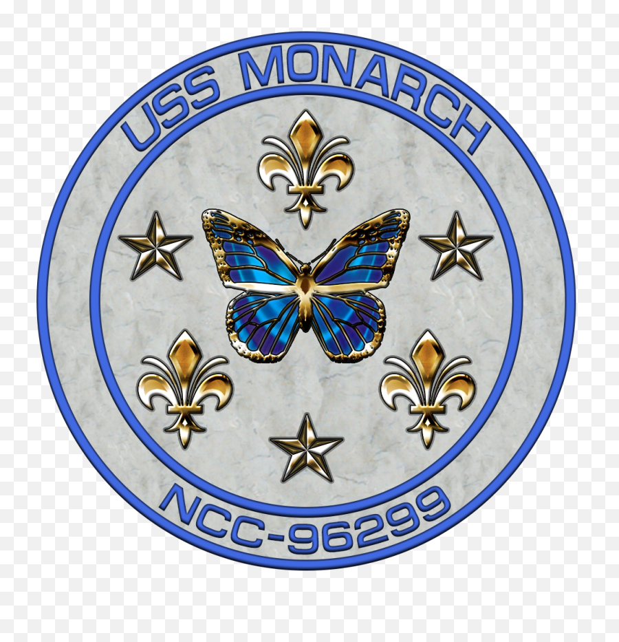 Uss Monarch Logopng - Ufstarfleet Wiki Butterflies,Monarch Png