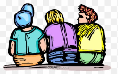Friends Royalty Free Vector Clip Art Illustration - Vc063876 Three Boy Friends Cartoon Png,Friends Clipart Png